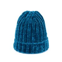 Dětská teplá zimní čepice modrá