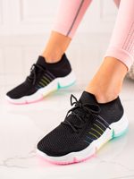 Sportovní boty na barevné  platformě
