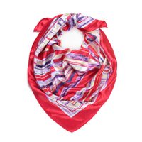 Elegantní šátek - červenofialový