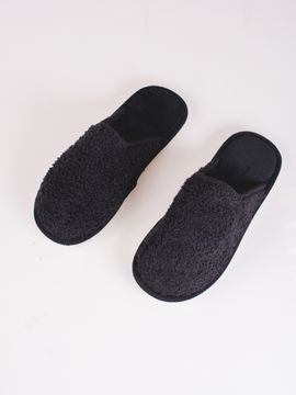 Černé pánské pantofle shelovet