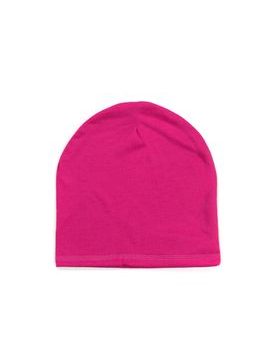 Zimní čepice v růžové barvě