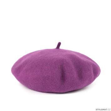 Jednoduchý baret purpurová