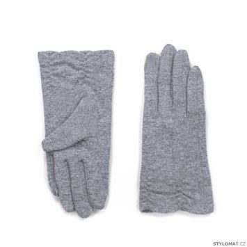 Dámské elegatní rukavice světle šedé