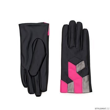 Moderní rukavice Electro růžové