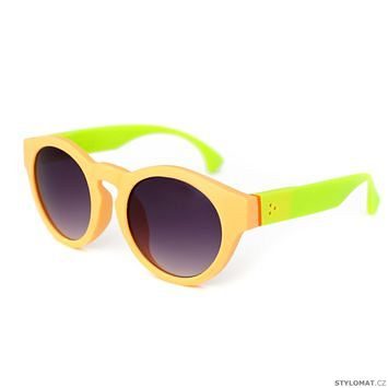 Sluneční brýle neonové oranžové