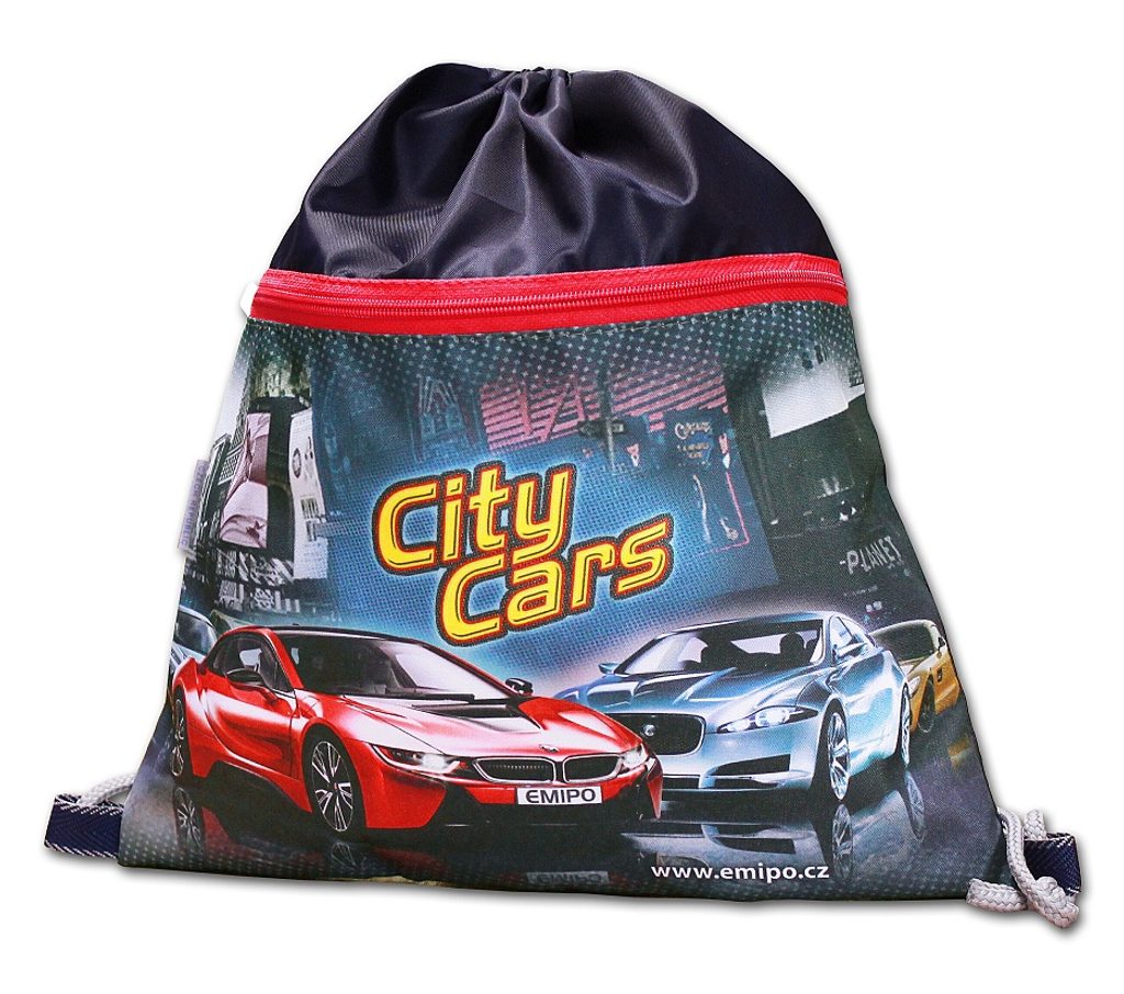 Školní sáček City Cars
