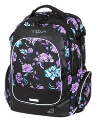 Studentský batoh WIZZARD Flower Violet