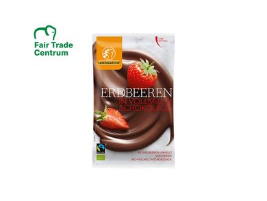 Bio JAHODY v mléčné čokoládě 50 g