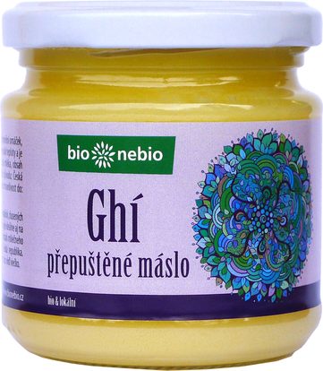 Bio české máslo GHÍ 210 ml