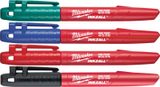Barevné značkovače Inkzall Milwaukee 48223106