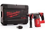 Aku kombinované pneumatické kladivo SDS-Plus Milwaukee M18 CHX-0X - 18V, 2.5J, SDS-Plus, 3.5kg, v kufru, bez akumulátoru a nabíječky (4933451430)