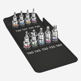 Sada bitových nástavců 1/2´´ Zyklop 8767 C TORX® HF 1, přidržovací funkce, 004202