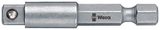 Adaptér na hlavice 1/4" 870/4 (strojní), WERA, 050205-1/4"x50