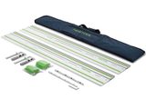 Vodicí lišta Festool FS 1400/2-KP-Set - 2x lišta 140cm, spojka, svěrky, ochranný vak (577932)