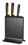 Fiskars 1057555 Bambusový blok se třemi noži černý