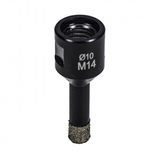 XT170010 Vykružovací korunka diamantová 10mm M14