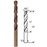 124403 - Vrták HSS-Co ocel 5,0x52/86 mm
