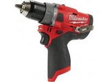 Bezuhlíková aku vrtačka s příklepem Milwaukee M12 FPD-0 - 12V, 44Nm, 2rychl., 1.2kg, bez akumulátoru a nabíječky (4933459801)
