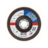 Lamelový brusný kotouč X431, Standard for Metal 125 mm, 22,23 mm, 80 2608603658, 1 kus