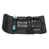 051045 - KK Zyklop 1/4" 26 dílů - Ráčna, šroubovák 1/4" + sada Bitů, ořechů v textilním pouzdře