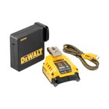 DeWALT DCB094K Nabíjecí adaptér na baterie XR, USB A, USB C