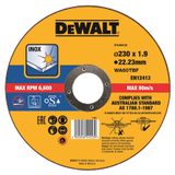 DT43909 Řezný kotouč na ocel DeWALT 230x1,9x22,3