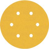 Brusný papír EXPERT C470 s 6 otvory pro vibrační brusky 150 mm, G 240, 1.ks 2608900923