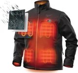 M12 HJBL4-201 včetně aku 12V/1*2Ah (L) vyhřívaná bunda černá 4933464324