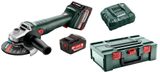 W 18 L 9-125 aku úhlová bruska 18V LiIon 2x4Ah Metabox 602247510