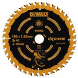 Pilový kotouč 165x20mm, 40 zubů DeWALT FLEXVOLT DT10301