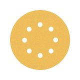 2608900912 Brusný papír BOSCH EXPERT C470 s 8 otvory pro vibrační brusky 125 mm, G 120,1 kus