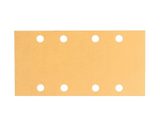 brusný papír - brusivo pro vibrační brusky Bosch Best for Wood and Paint C470 93x186mm, hr. 40, 8 otvorů (2608607922) 1.ks
