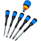 65405488 5-dílná sada profesionálních ráčnových šroubováků 5in1 ERS EASY