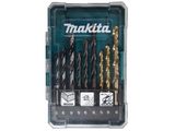 9-dílná sada vrtáků do kovu, dřeva a zdiva Makita D-71962