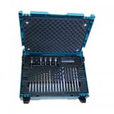 B-69478 sada bitů a vrtáků SDS-Plus Makpac, 65ks