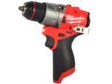 Bezuhlíková aku vrtačka s příklepem Milwaukee M12 FPD2-0 - 12V, 45Nm, 2 rychl., 1.4kg, bez akumulátoru a nabíječky (4933479867)