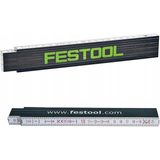 Skládací metr Festool - 2m, 10 částí, dřevo, klouby s vnitřními pružinami z kalené oceli (201464)