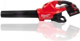 Bezuhlíkový aku fukar na listí Milwaukee M18 F2BL-802 - 2x aku 18V/8.0Ah, 233km/h, 2.7kg (4933479988)