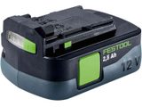 Akumulátor pro FESTOOL CXS 12 a TXS 12 (Festool BP 12 Li 2,5 C) - 12V/2.5Ah Li-ion, 0.27kg, kód: 577384
