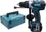 Makita BHP448RFJ aku vrtačka s příklepem + kufr Systainer