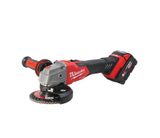 Aku úhlová bruska 125 mm Milwaukee M18 FSAG125XB-502X s posuvným spínačem (5,0 Ah)