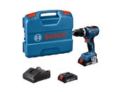 BOSCH Aku příklepový šroubovák GSB 18V-65 2x2,0 Ah,L-CASE