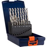 900.0020K:ROTEC Sada 19-ti ks vybrušovaných vrtáků HSS-G do kovu 1-10 mm po 0,5 mm