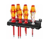 Sada šroubováků 7-dílná Kraftform Plus, izolováno 1000V, zkoušečka napětí, WERA, 006148