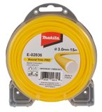 E-02836 struna nylonová Pro 3,0mm, 15m, žlutá, kulatá = old369224798