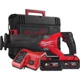 Milwaukee M18 FSZ-502X Aku pila ocaska (18V/2x5,0Ah)