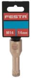 Korunka diamantová vykružovací, O 14 mm, M14, FESTA