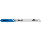 Pilový list do kmitací-přímočaré pily HSS - T318B, 2x132mm na středně silné plechy 2.5–6mm, trubky a profily, včetně hliníkových Ø < 65mm - 1ks (240534)