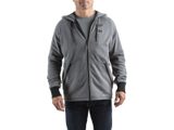 MILWAUKEE M12 vyhřívaná mikina s kapucí - šedá, velikost L