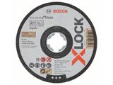 Řezný kotouč na nerez pro úhlové brusky se systémem X-LOCK Bosch Standard for Inox - 125 x 1.0 x 22.23 mm, plochý (2608619262)
